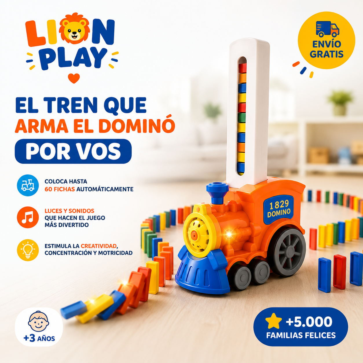 MAGIC TRAIN : Construí, Jugá y Despierta la Creatividad