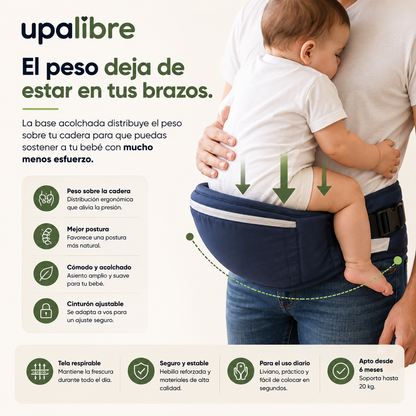 UPA LIBRE: Más comodidad para vos, más cercanía para tu bebé